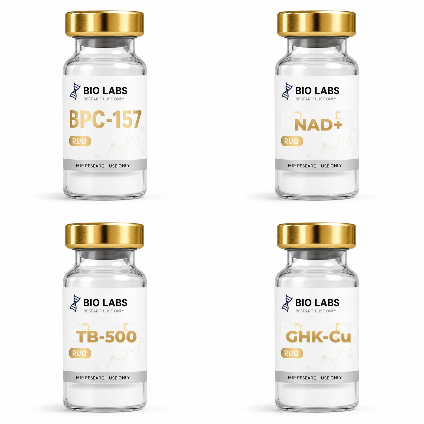 Sixteen listed research reagents, nothing else